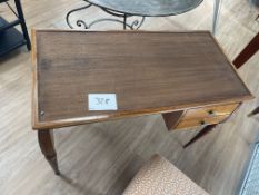 Small Wooden Desk with 2 x Drawers