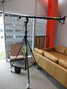 Manfrotto Adjustable Mobile Camera Stand with Boom