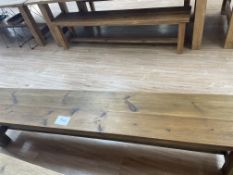 4 x 185cm Wooden Benches