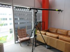 Manfrotto Adjustable Mobile Camera Stand with Boom