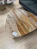 3-Legged Wooden Coffee Table
