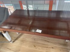 2 x 190cm x 47cm Wooden Narrow Tables