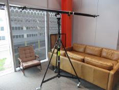 Manfrotto Adjustable Mobile Camera Stand with Boom