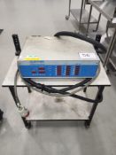 Gunther, DP15/5E, 1520Hot Runner Control Unit on Mobile Bench, Serial Number: 605015D