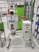 Jenco, DS65MT, Dryer Serial Number: 4211, with Jenco, B8P, Hopper Loader , Serial Number: 2111 and