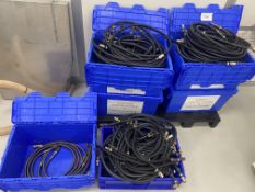 Quantity of Heater Hoses to include Small Fittings 400mm-1000mm and Large Fittings 1100mm, as lotted