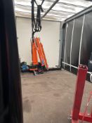 Curtainside Trailer with Mounted Crane