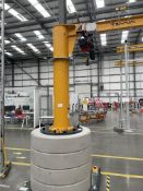 Granada Material Handling Mobile Swinging Jib Crane