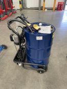 Barrel Pump on Mobile Trolley