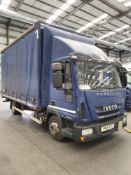 Iveco Eurocargo 75E16P S-A Diesel, Curtain Sided Van (No Rear Differential) Reg FM15 BTZ, Milage: 14