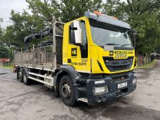 1, Iveco Stralis AD260S31Y/PS 6x2 Dropside Lorry. Registration No. LX65 JXZ. 220,080kms. Automatic T