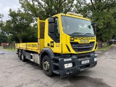 1, Iveco Stralis AD260SY/PS 6X2 Dropside Lorry. Registration No. LX64 OXC. 299,367kms. Automatic Tra