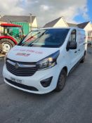 Vauxhall Vivaro 2.9T 1.6 CDTI (115PS) Euro 5 6 Speed Manual LWB Panel Van Registration No. DN16 VVZ