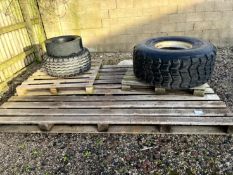 Quantity of Various Tractor and Vehicle Tyres (As Lotted)