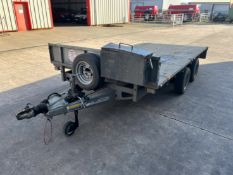 Ifor Williams DB 2CBLM126G 3.5 Tonne Twin-Axle Flatbed TrailerSerial Number: 001264
