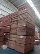 LOT OF APPROXIMATELY (1,045) PCS OF MDF AND MELAMINE