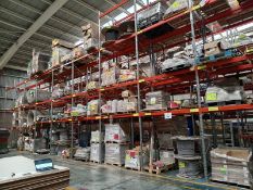 LOT OF HEAVY DUTY PALLET RACKS