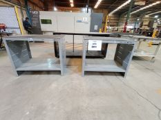 LOT OF (13) INDUSTRIAL WORK TABLES