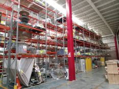 LOT OF HEAVY DUTY PALLET RACKS