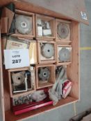 LOT OF (25) TOOLS OF VARIOUS SIZES, BANDS AND MINOR ACCESSORIES