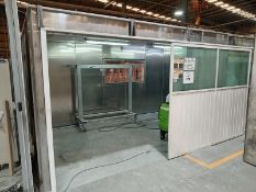 PAINT BOOTH FOR LARGE PARTS