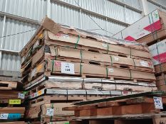 LOT OF APPROXIMATELY (283) PCS OF CLEAR ACRYLIC