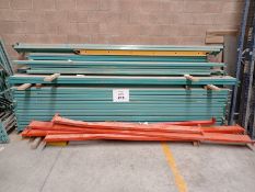 LOT OF HEAVY DUTY PALLET RACKS