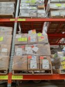 LOT OF APPROXIMATELY (8,149) PCS OF ELECTROSTATIC POWDER PAINT AND SEVERAL MATERIALS