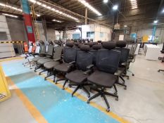 LOT OF (60) PIECES OF EXECUTIVE OFFICE CHAIRS