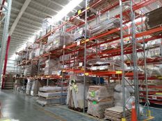 LOT OF HEAVY DUTY PALLET RACKS