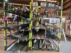 LOT OF APPROXIMATELY (1080) PIECES OF METALLIC PROFILES, AND ANGLES