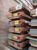 LOT OF (87) PCS OF CORIAN ASH