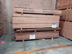 LOT OF APPROXIMATELY (356) PCS OF MELAMINE, MDF AND TRIPLAY