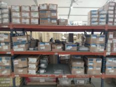 LOT OF (888) PIECES OF REGISTRATION BOXES AND UNION COUPLINGS