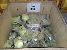 LOT OF (62) POLYESTER SLINGS