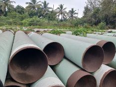 LOT OF (7) CARBON STEEL PIPES