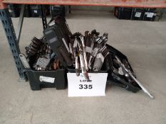 LOT OF (94) PIECES OF PLIERS WRENCHES