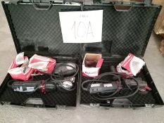 LOT OF (2) ELECTRIC BRUSHES