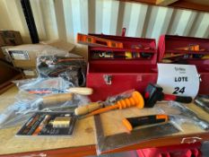 LOT OF (20) TOOL BOXES