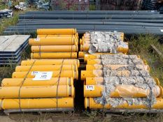 LOT OF (53) PIECES OF BOLLARDS