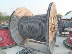 LOT OF (258) MTS OF CABLE MC CABLE 3X350, XLP, RHW-2, 2KV, CT, VFD