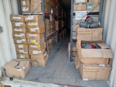 LOT OF (192) MALE UNION NUT AND NTP NOZZLES