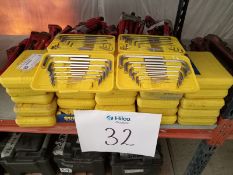 LOT OF (16) COMBINED ALLEN KEY SETS
