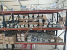 LOT OF (2420) PIECES OF MISCELLANEOUS ELECTRICAL MATERIAL