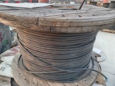 LOT OF (639) MTS OF CABLE 2PR 18AWG PLTC PVC 300V 105ºC