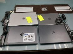 LOT OF (4) LAP TOPS