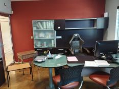 LOT OF OFFICE FURNITURE