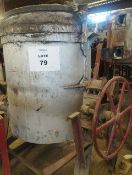 GAS MELTING OVEN