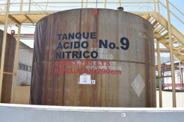 ACID STORAGE TANK No. 9