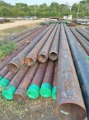 LOT OF APPROXIMATELY (64) MTS OF CARBON STEEL PIPE